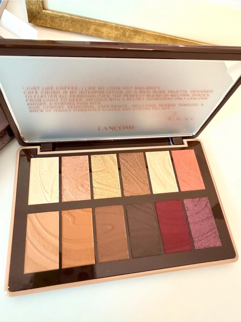Lancôme Idôle Café Crush Nude Eyeshadow Palette